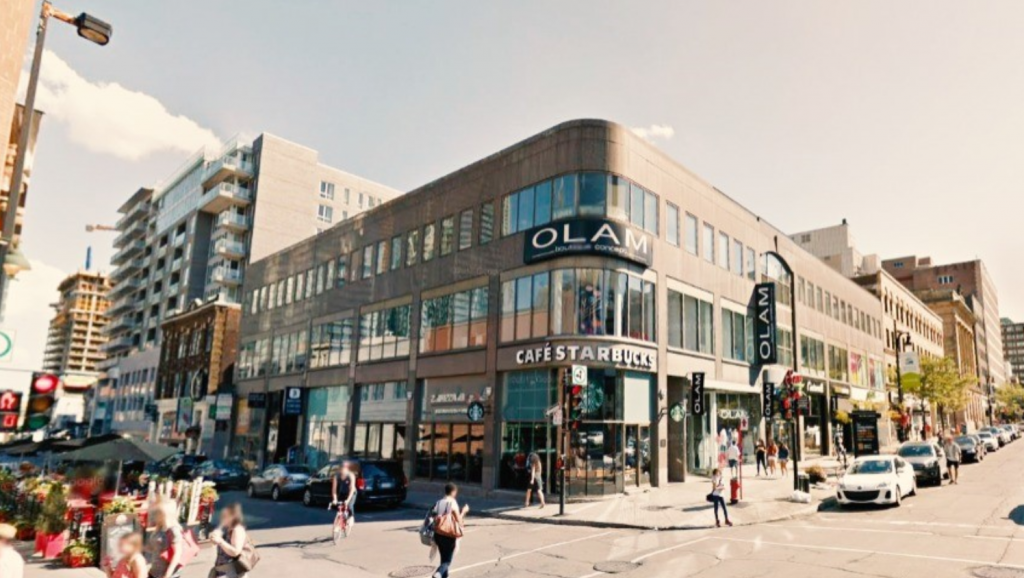 The Starbucks in Montreal